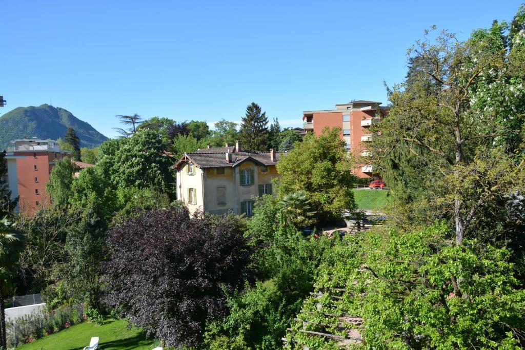 Hotel Villa Selva Lugano Exterior foto